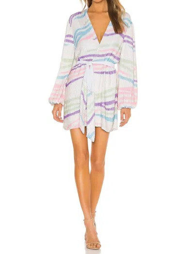 Retroféte Gabrielle Dress In Zebra White
