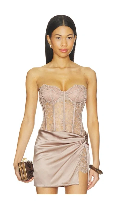 Retroféte Gale Bodysuit In Neutral