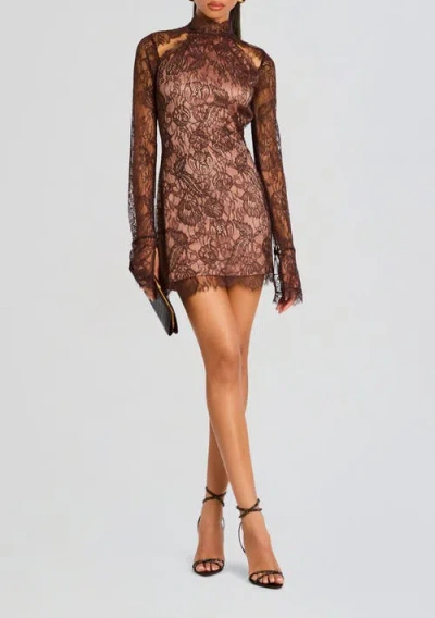 Retroféte Retrofête Gilana Dress In Dark Chocolate