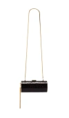 Retroféte Gracelyn Clutch In Burgundy Croco