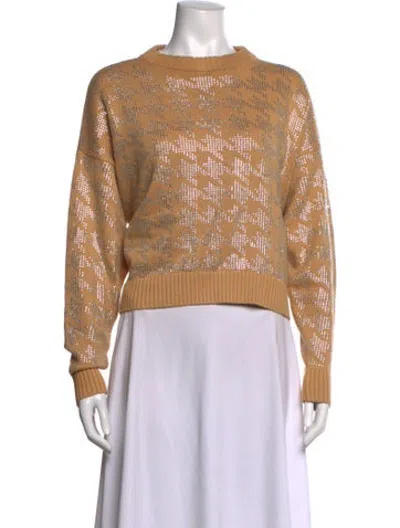 Pre-owned Retroféte Graphic Print Crew Neck Sweatshirt In Neutrals