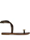 Retroféte Grazia Sandals In Brown