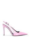 Retroféte Cindy 110mm Slingback Pumps In Pink