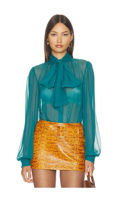 Retroféte Halsi Top In Green
