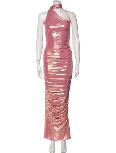 Pre-owned Retroféte Halterneck Long Dress
