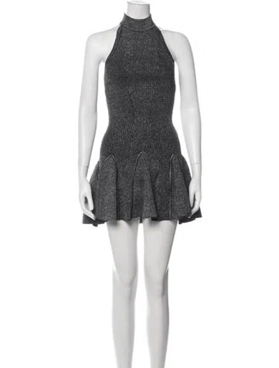 Pre-owned Retroféte Halterneck Mini Dress W/ Tags In Black