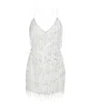 Retroféte Haven Embellished Dress In White