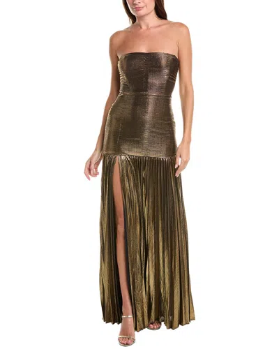 Retroféte Helene Dress In Brown