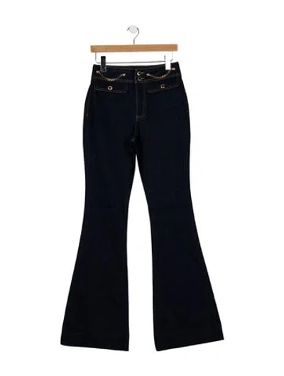 Pre-owned Retroféte High-rise Flared Jeans W/ Tags In Blue