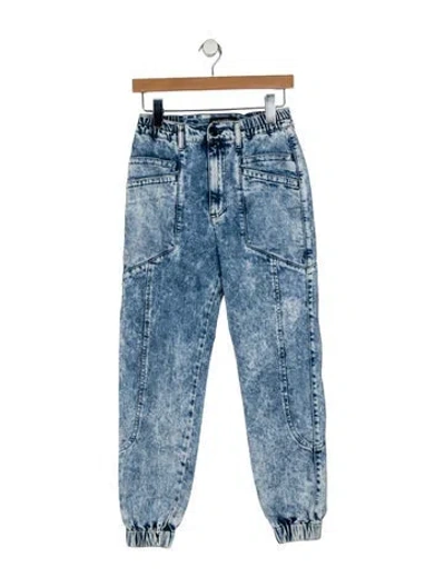 Pre-owned Retroféte High-rise Skinny Leg Jeans In Blue