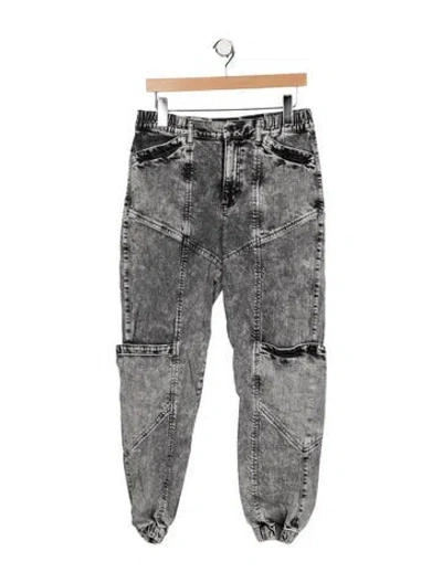 Pre-owned Retroféte High-rise Skinny Leg Jeans In Grey