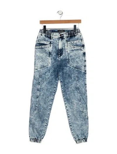 Pre-owned Retroféte High-rise Skinny Leg Jeans W/ Tags In Blue