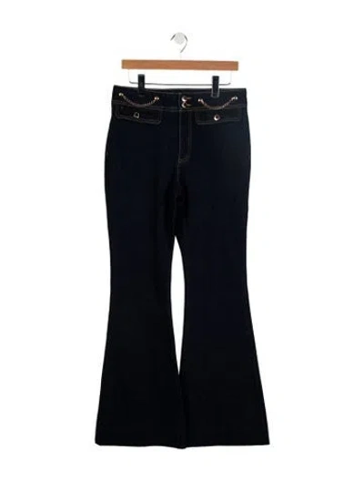 Pre-owned Retroféte High-rise Wide Leg Jeans W/ Tags In Blue