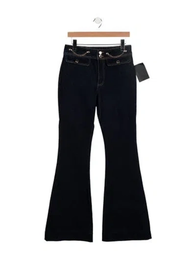 Pre-owned Retroféte High-rise Wide Leg Jeans W/ Tags In Blue