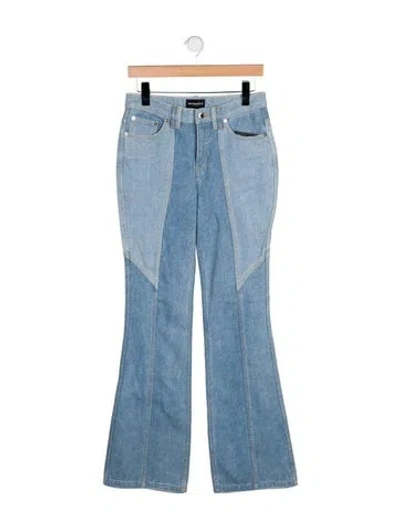 Pre-owned Retroféte High-rise Wide Leg Jeans W/ Tags In Blue
