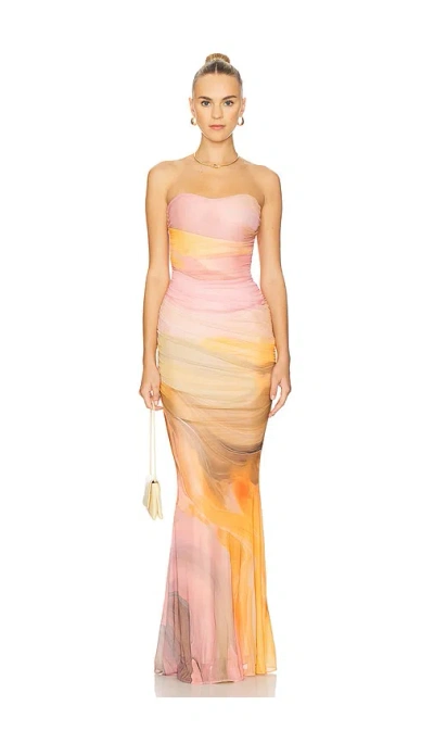Retroféte Isadore Dress In Multi