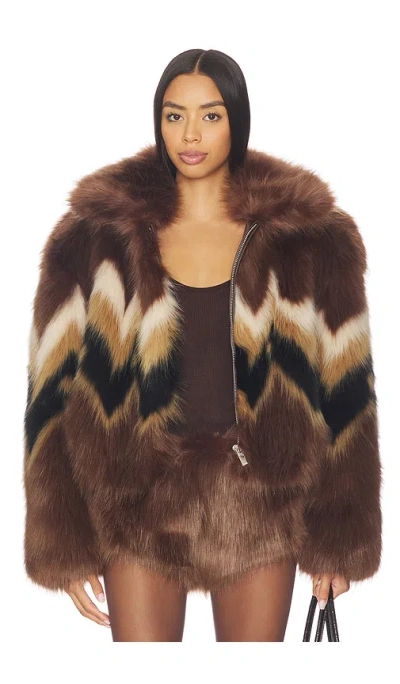 Retroféte Ismay Bomber In Brown