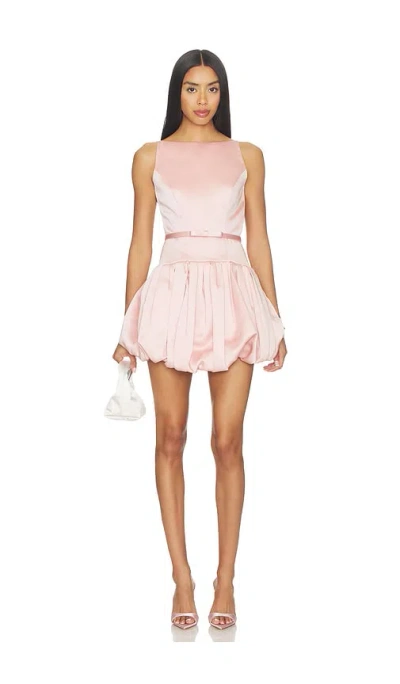 Retroféte Isolde Mini Dress In Pink