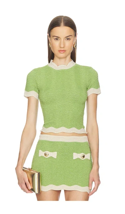 Retroféte Iyla Top In Green