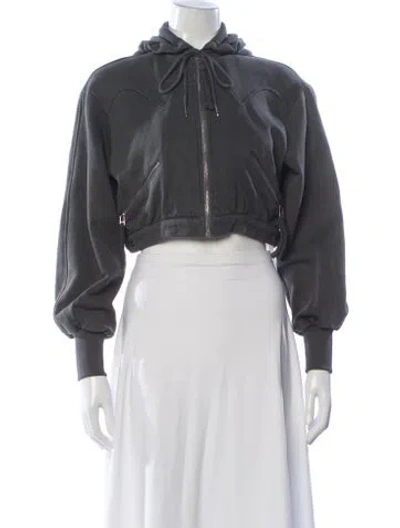 Pre-owned Retroféte Jacket In Gray