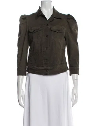 Pre-owned Retroféte Jacket In Green