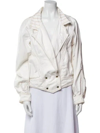 Pre-owned Retroféte Jacket In Neutral
