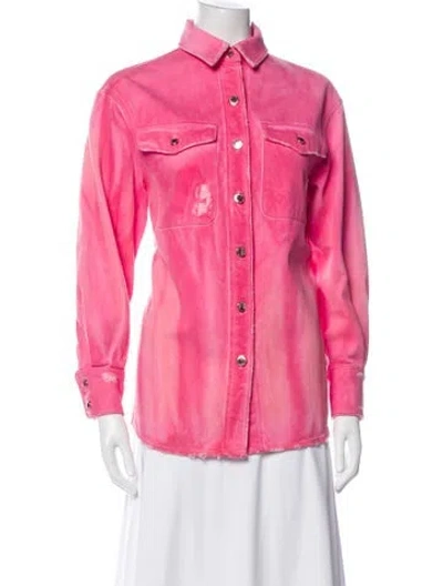 Pre-owned Retroféte Jacket In Pink
