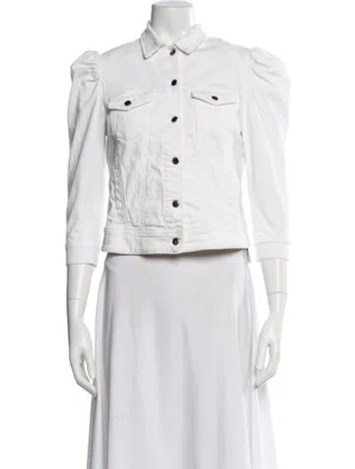 Pre-owned Retroféte Jacket In White