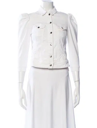 Pre-owned Retroféte Jacket In White