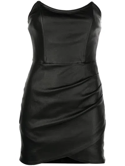 Retroféte James Mini Dress In Black