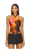 Retroféte Jamie Top In Multi