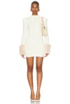 Retroféte Jane Dress In Winter White & Cream