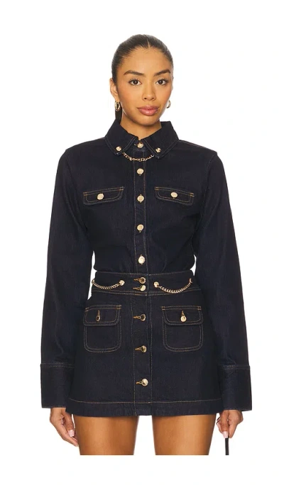 Retroféte Jorun Shirt In Blue