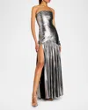 Retroféte Faye Dress In Gunmetal