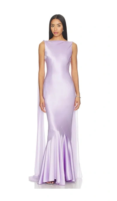 Retroféte Julia Dress In Purple