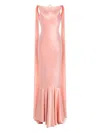 Retroféte Julia Maxi Dress In Pink