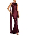 Retroféte Julia Sash Gown In Red