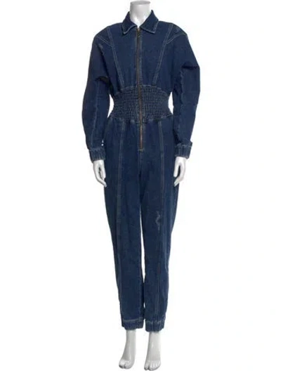 Pre-owned Retroféte Jumpsuit In Blue