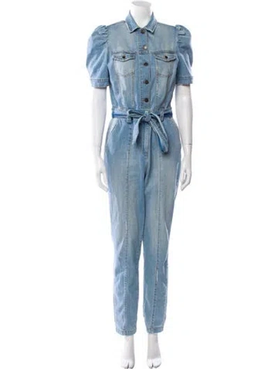 Pre-owned Retroféte Jumpsuit In Blue