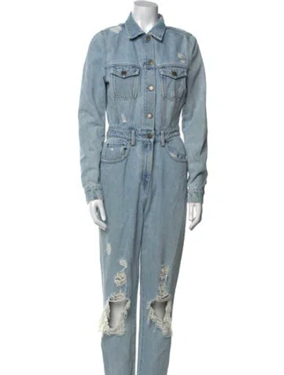 Pre-owned Retroféte Jumpsuit In Blue