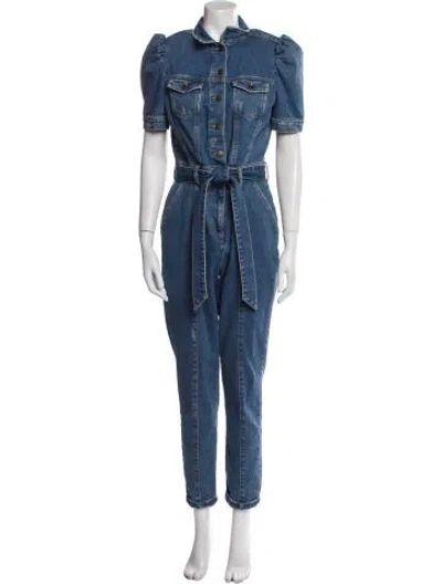 Pre-owned Retroféte Jumpsuit In Blue
