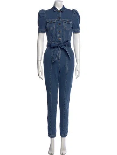 Pre-owned Retroféte Jumpsuit In Blue