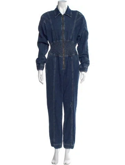 Pre-owned Retroféte Jumpsuit In Blue