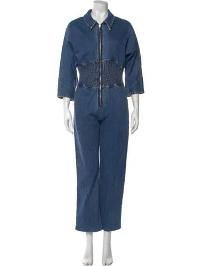 Pre-owned Retroféte Jumpsuit In Blue