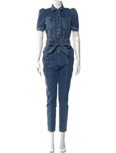 Pre-owned Retroféte Jumpsuit In Blue