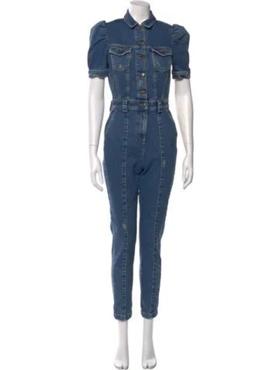 Pre-owned Retroféte Jumpsuit In Blue
