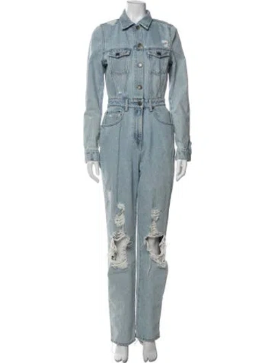 Pre-owned Retroféte Jumpsuit In Blue