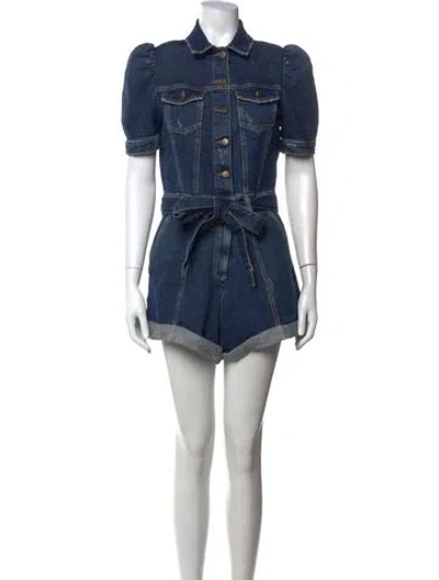Pre-owned Retroféte Jumpsuit In Blue