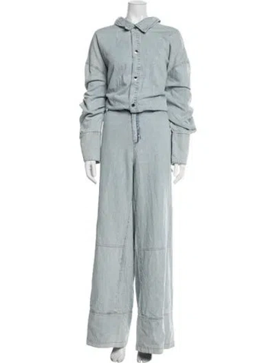 Pre-owned Retroféte Jumpsuit In Blue