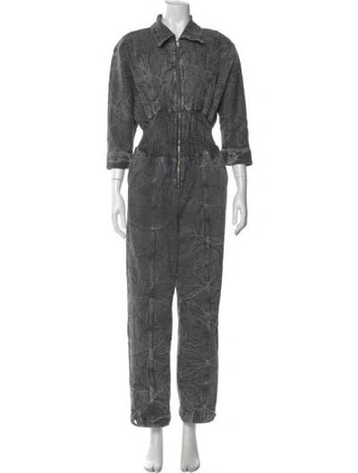 Pre-owned Retroféte Jumpsuit In Gray